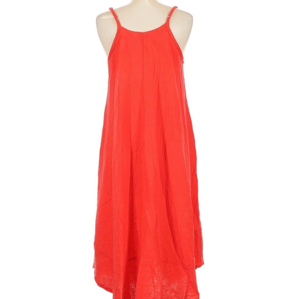 bobi Scarlet Spaghetti Strap Dress - Picture 2 of 3